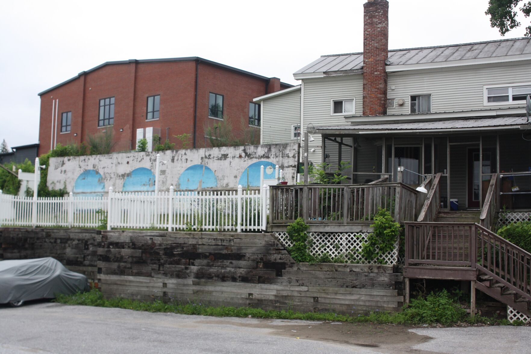 Marble Mill Park mural